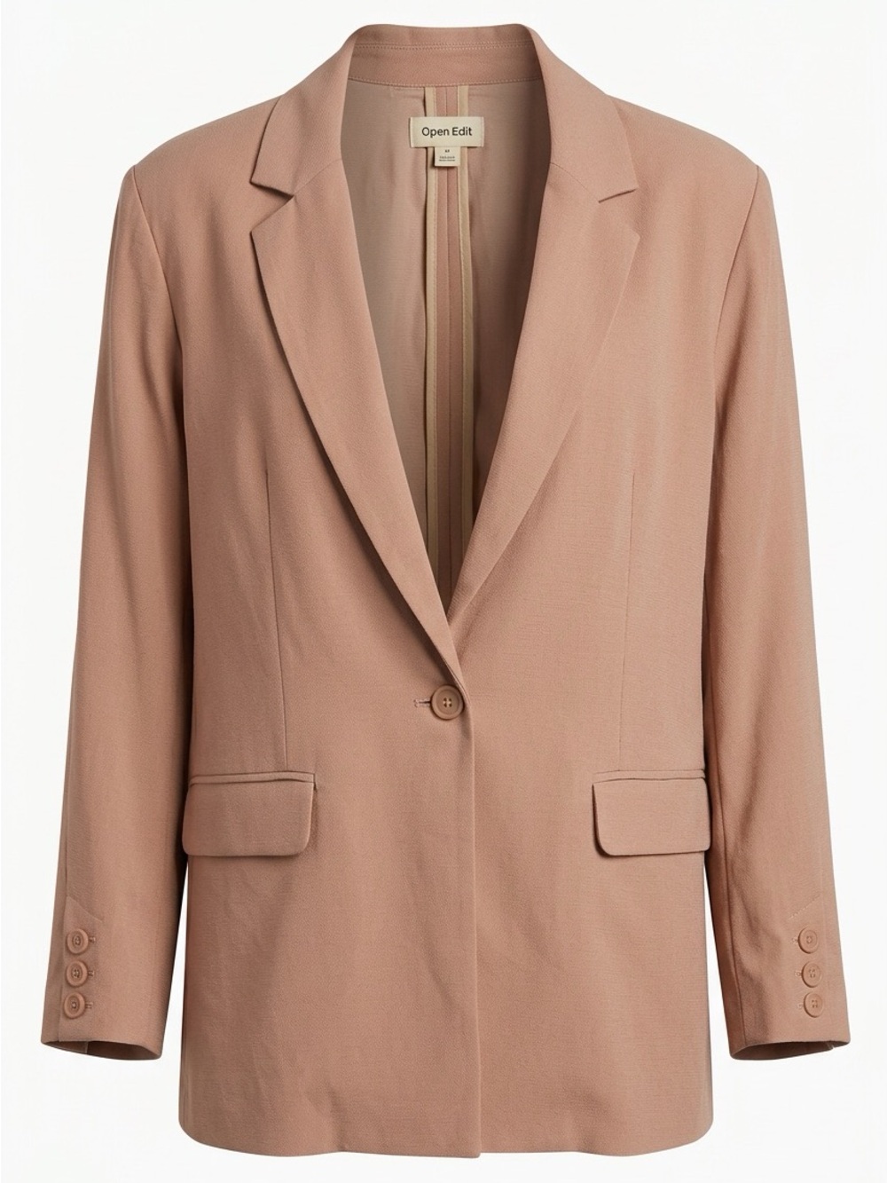 OPEN EDIT [NORDSTROM] Dusty Rose Lightweight Blazer
